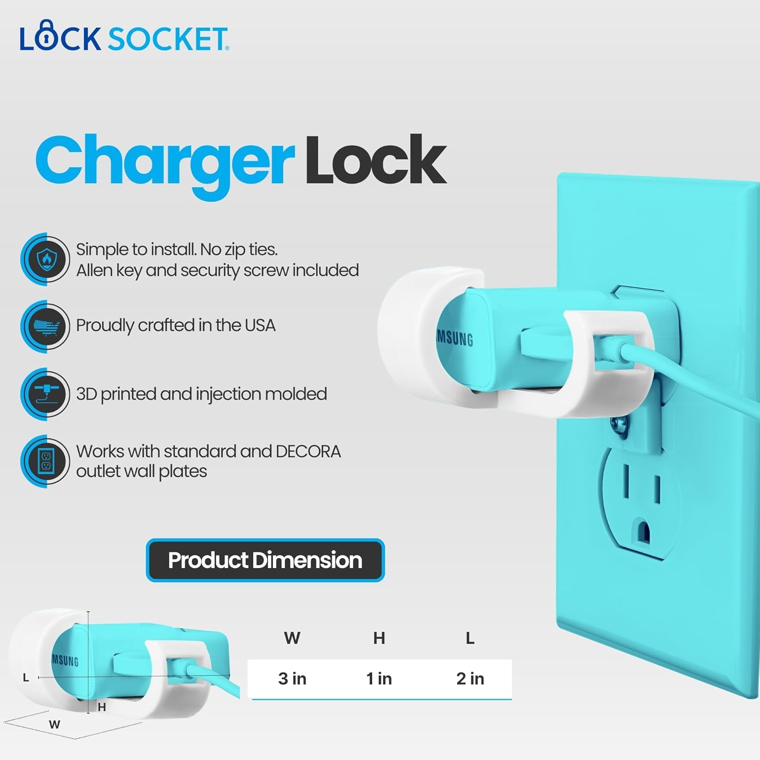 Samsung Charger Lock – LockSocket®