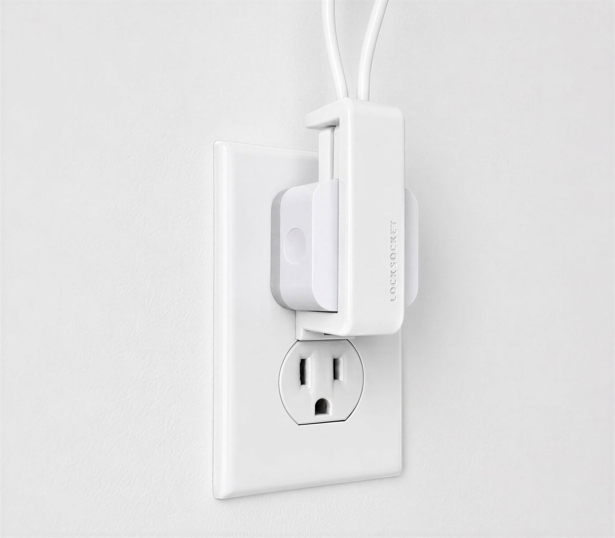 Locksocket Charger Lock for Ailkin Dual 90 degree USB chargers