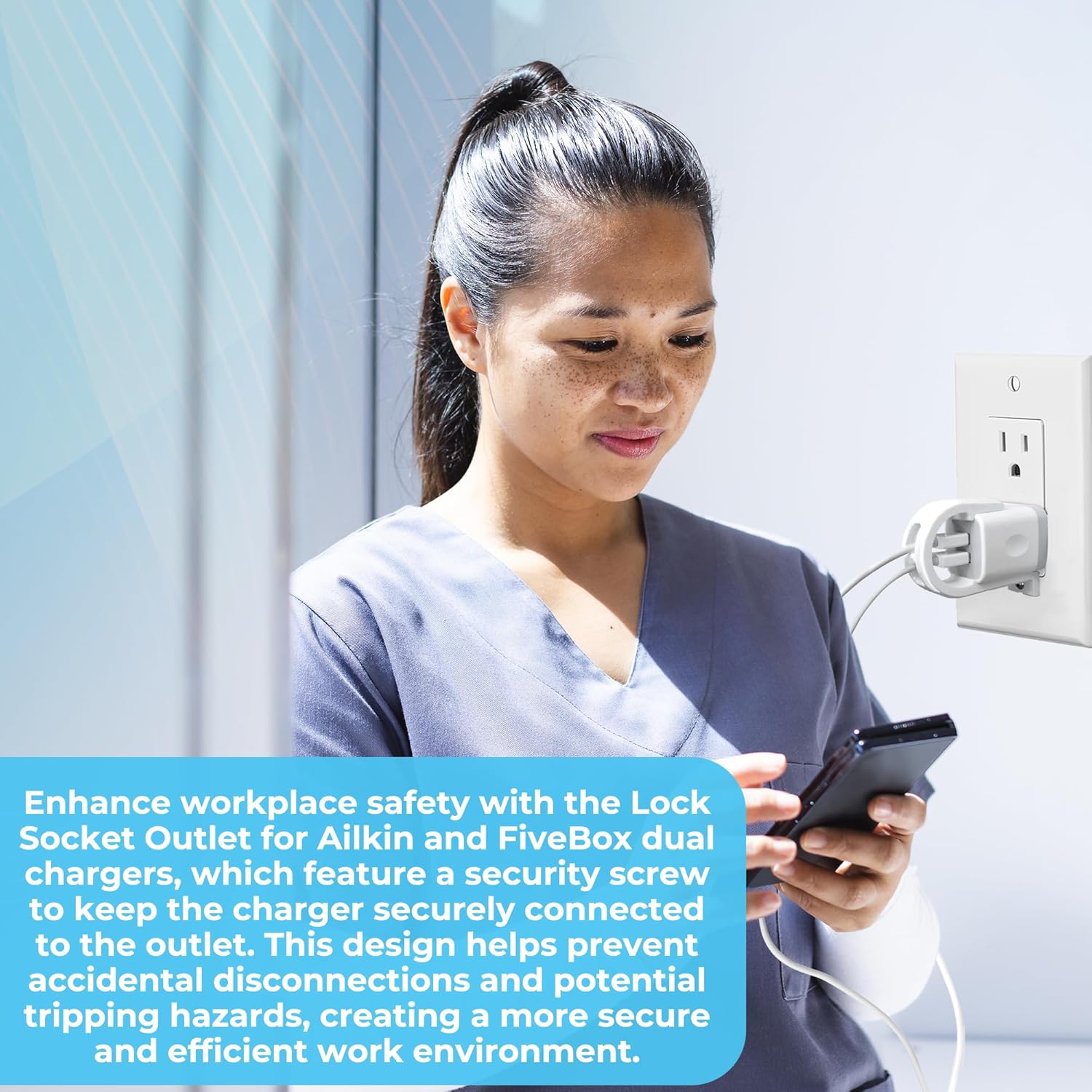 Ailkin and Fivebox Charger Lock – LockSocket®