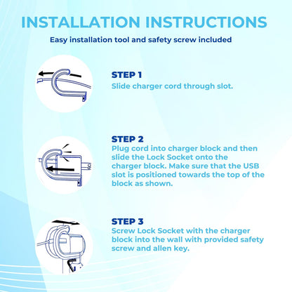 iPhone 11 and iPad Pro Charger Lock– LockSocket®