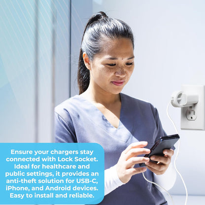 iPhone 11 and iPad Pro Charger Lock– LockSocket®