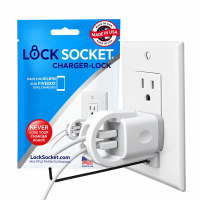 Ailkin and Fivebox Charger Lock – LockSocket®