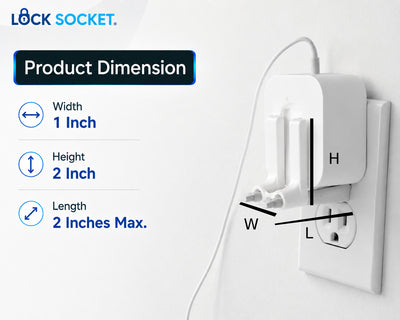 Adjustable Outlet Lock Straight