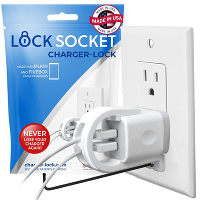 Ailkin and Fivebox Charger Lock – LockSocket®