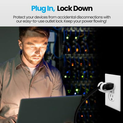 2 Or 3  Prong Adjustable Outlet Lock – LockSocket®