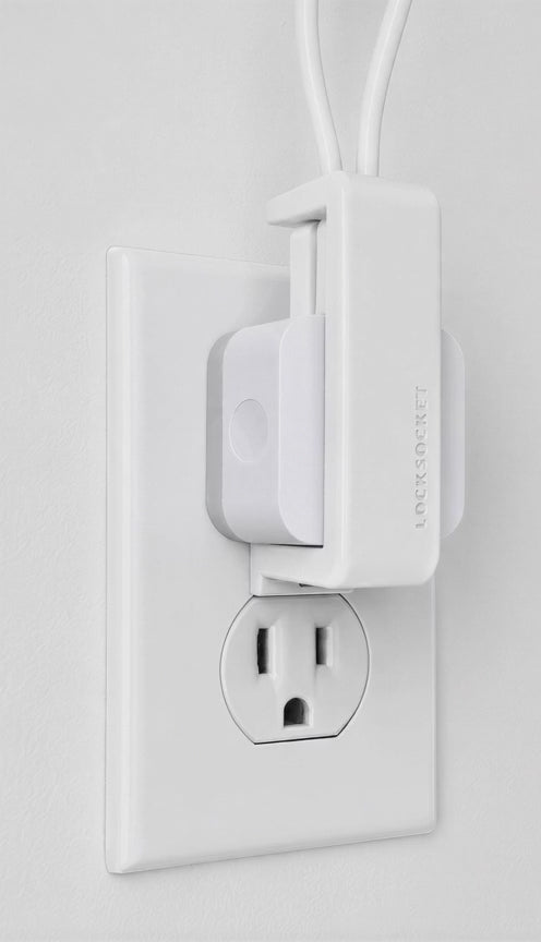 Locksocket Charger Lock for Ailkin Dual 90 degree USB chargers